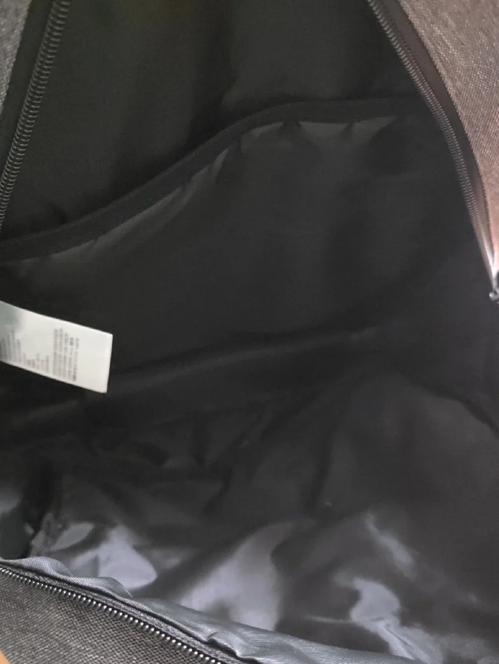 Jordan Grey and Black Men's Backpack with Jumpman Logo